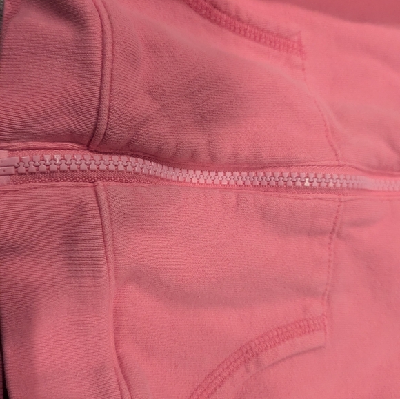 Carter's Light Pink Kids Zip-Up Hoodie - Picture 2 of 3